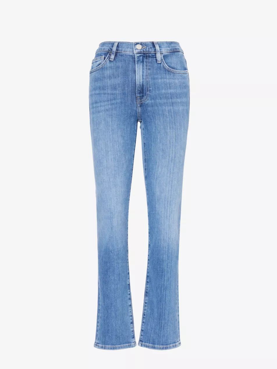 Le High straight-leg high-rise jeans | Selfridges