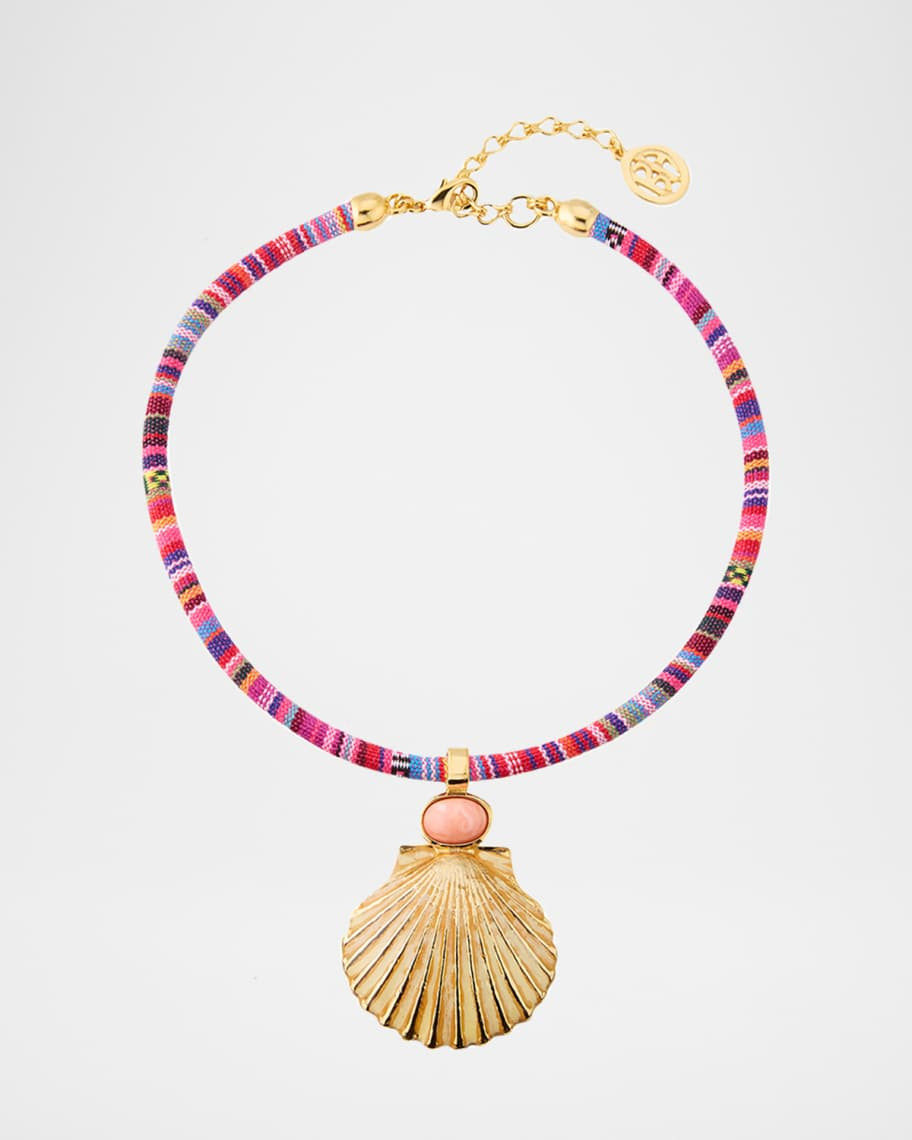 Ben-AmunJewelryBen-Amun NecklacesNecklacesBen-AmunGabriela Enamel Shell Necklace$27025% off : $20... | Neiman Marcus