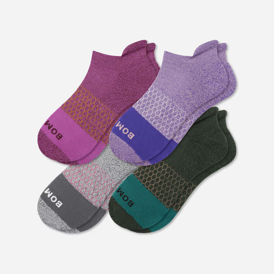 Women's Marl Ankle Sock 4-Pack | Bombas