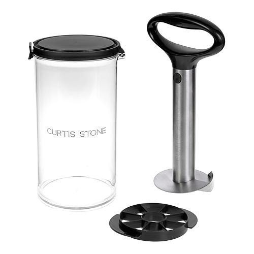 Curtis Stone Stainless Steel Pineapple Corer - Black | HSN