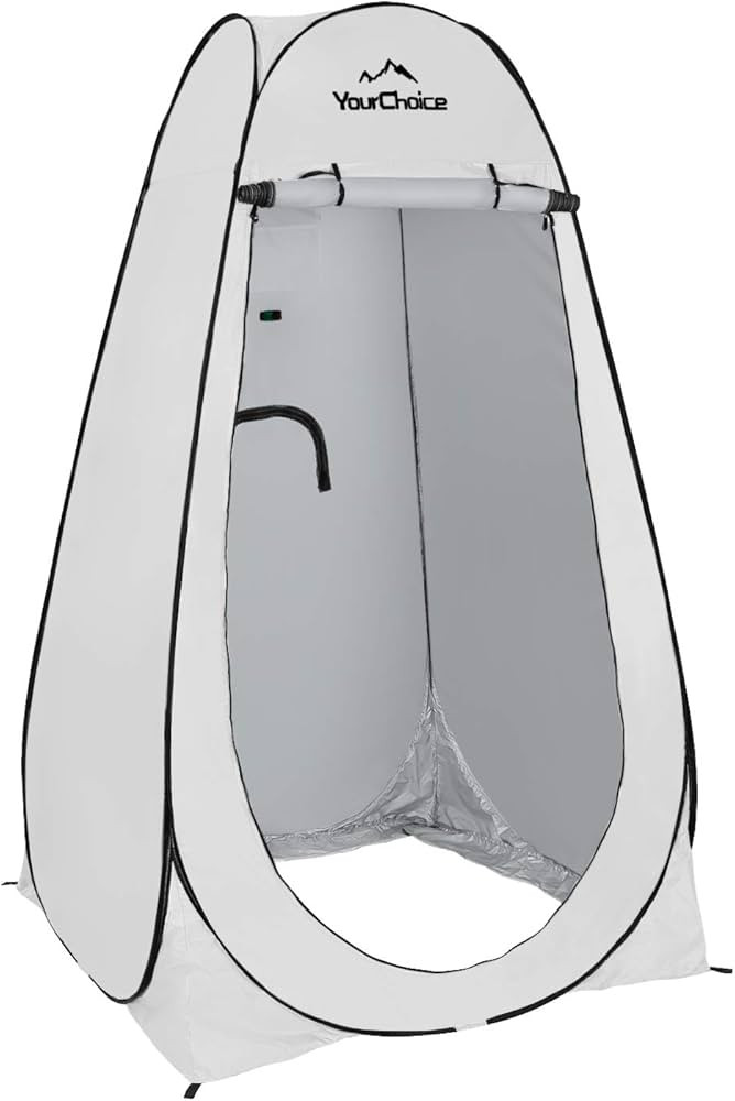 Your Choice Pop Up Privacy Shower Tent - Portable Changing Tent for Camping, Beach & Hiking - 6.2... | Amazon (US)