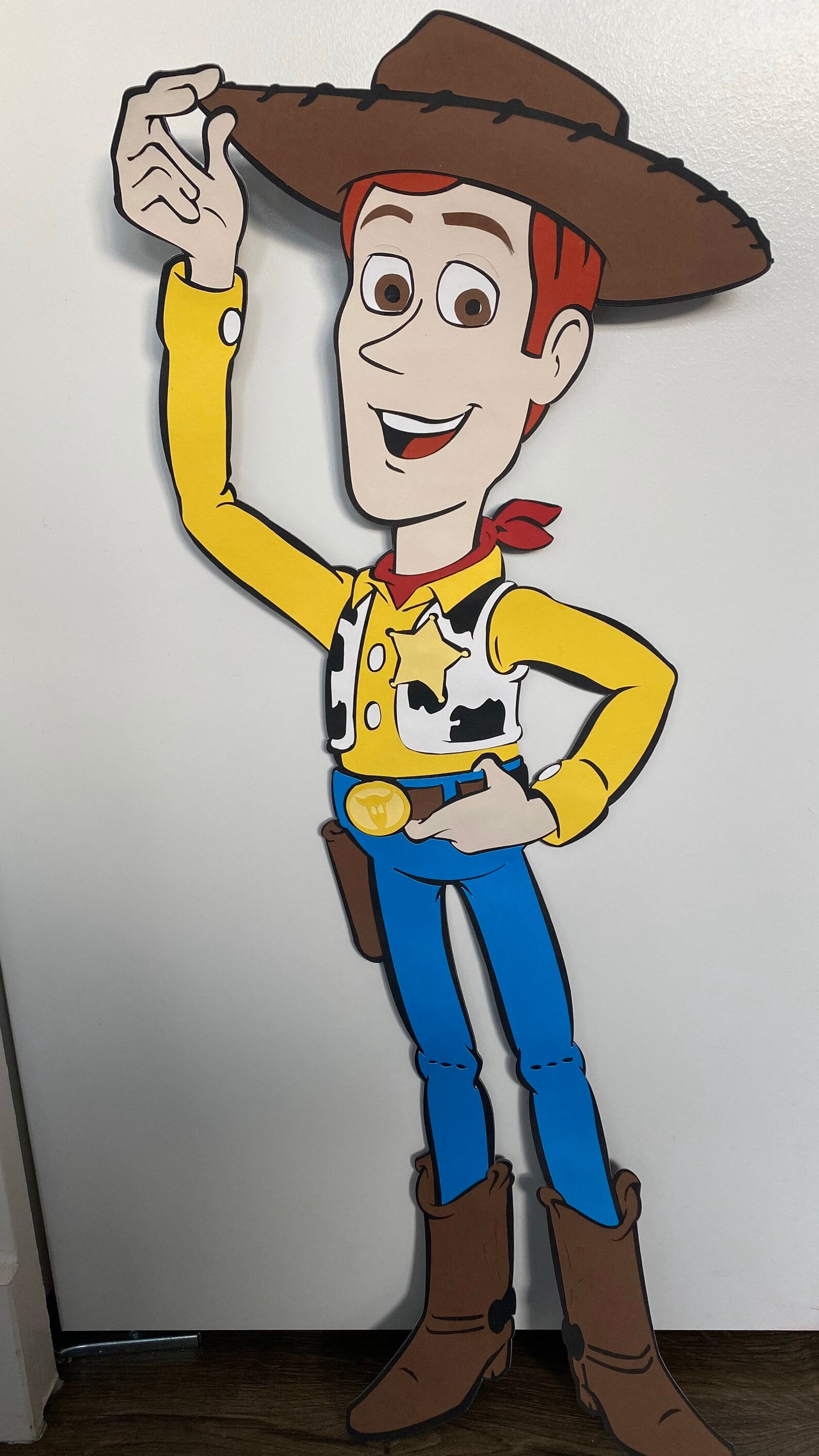 2 Feet Large Character Cowboy Character With Stand or No - Etsy | Etsy (US)