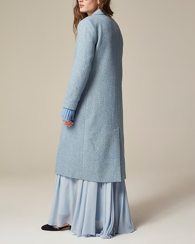 Palais double-breasted coat in herringbone | J. Crew US