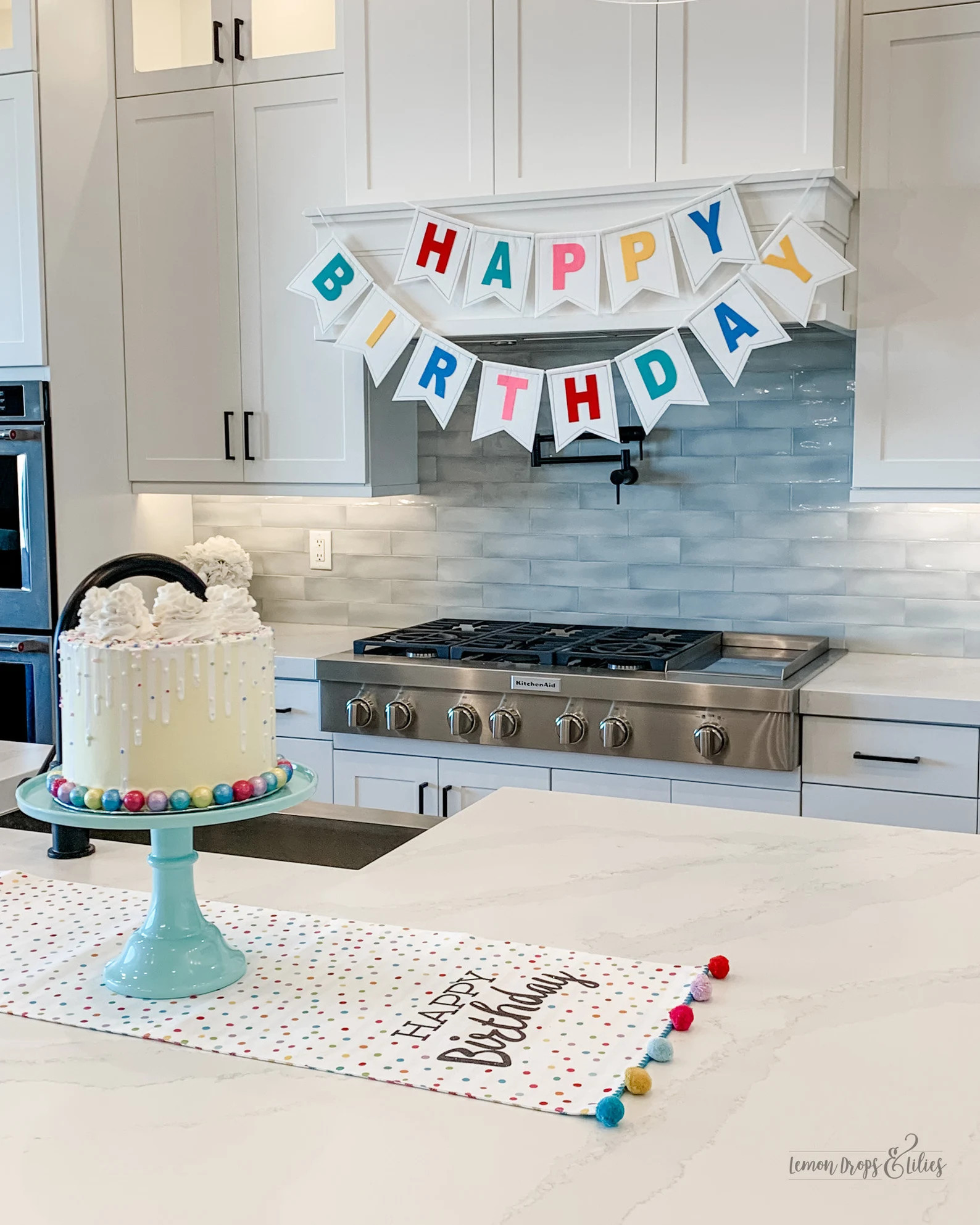 XL Felt Happy Birthday Banner: Multicolor Gender Nuetral Pennant Garland | Etsy (Global)