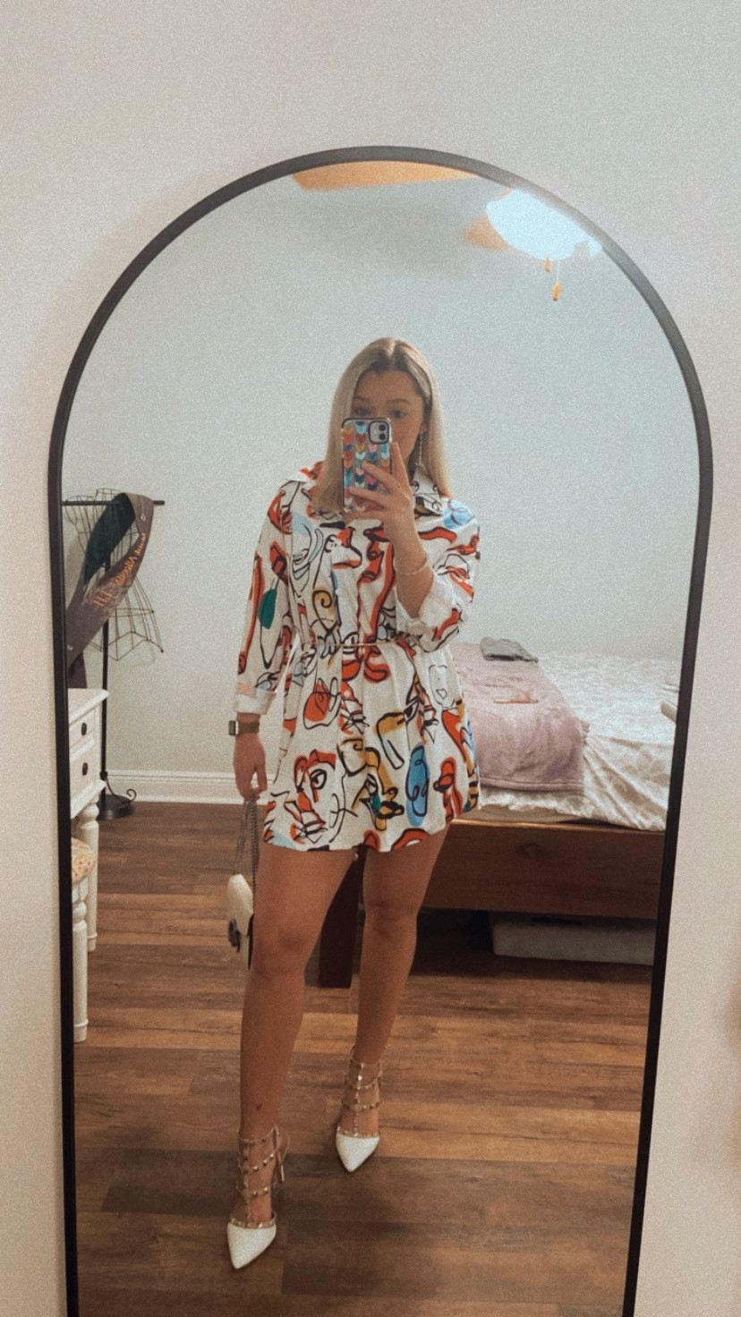 Abstract print dress

#LTKMostLoved #LTKwedding #LTKstyletip