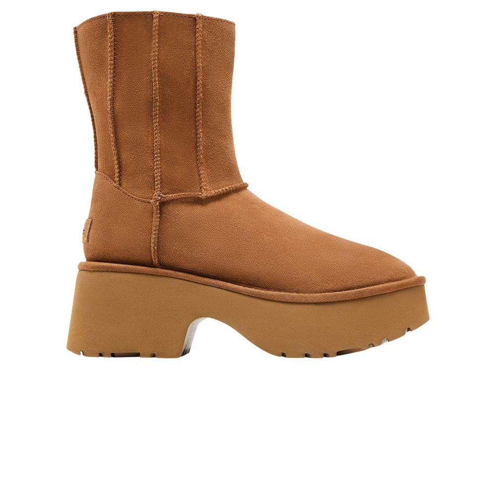 UGG Wmns Classic Twin Seam New Heights Boot 'Chestnut' | Brown | Women's Size 6 | GOAT