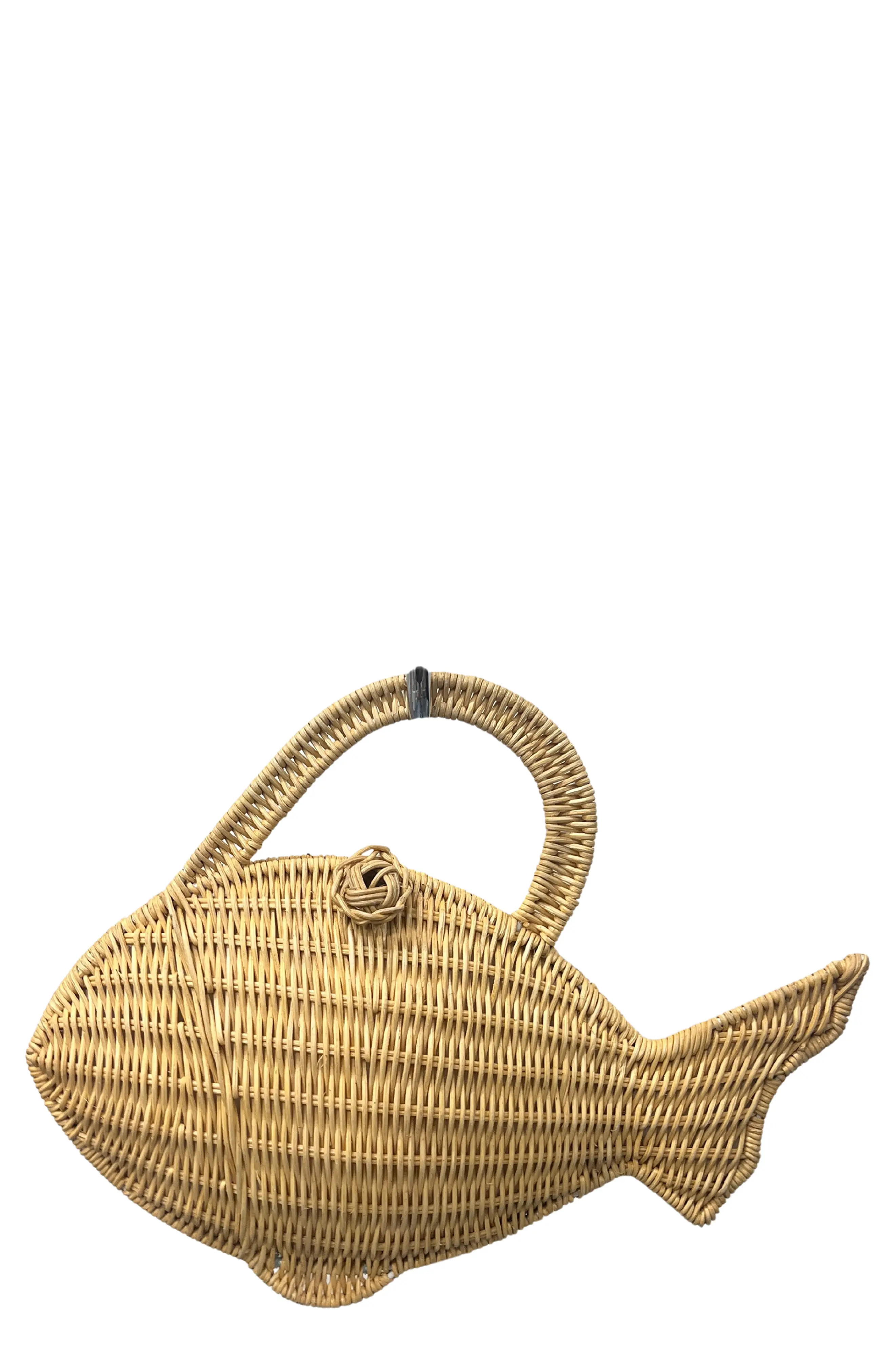 Nemoo Woven Rattan Fish Bag (Women) | Nordstrom | Nordstrom