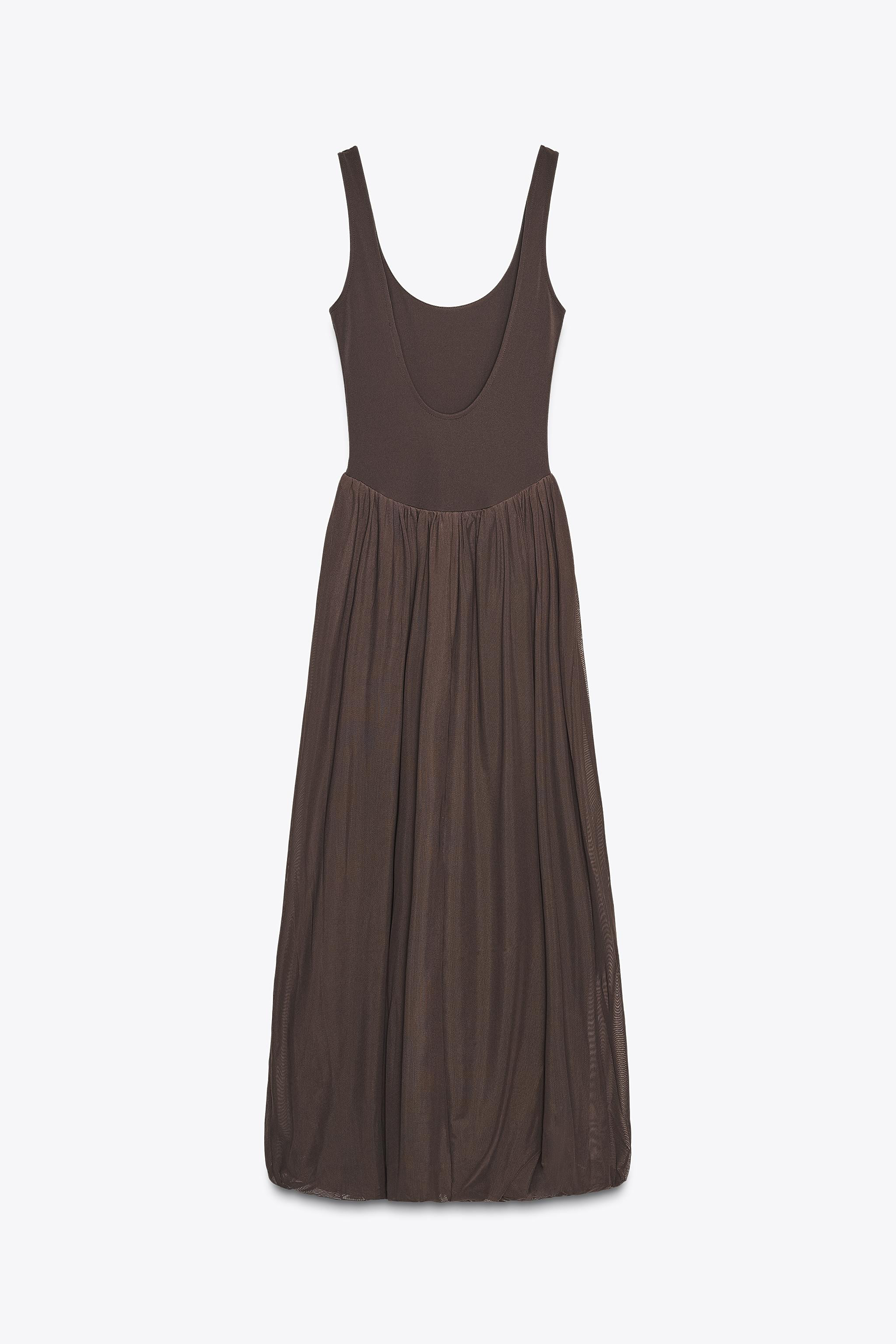 COMBINATION TULLE DRESS | Zara US