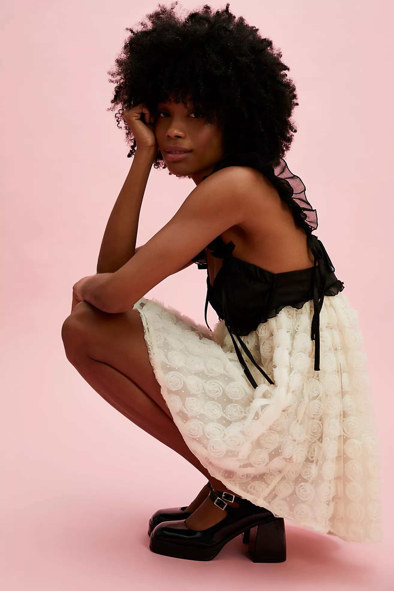 Ruby Double Strap Platform Mary Janes | Free People (UK)