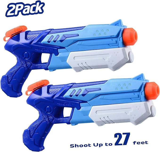 HITOP Water Guns for Kids Squirt Water Blaster Guns Toy Summer Swimming Pool Beach Sand Outdoor W... | Amazon (US)