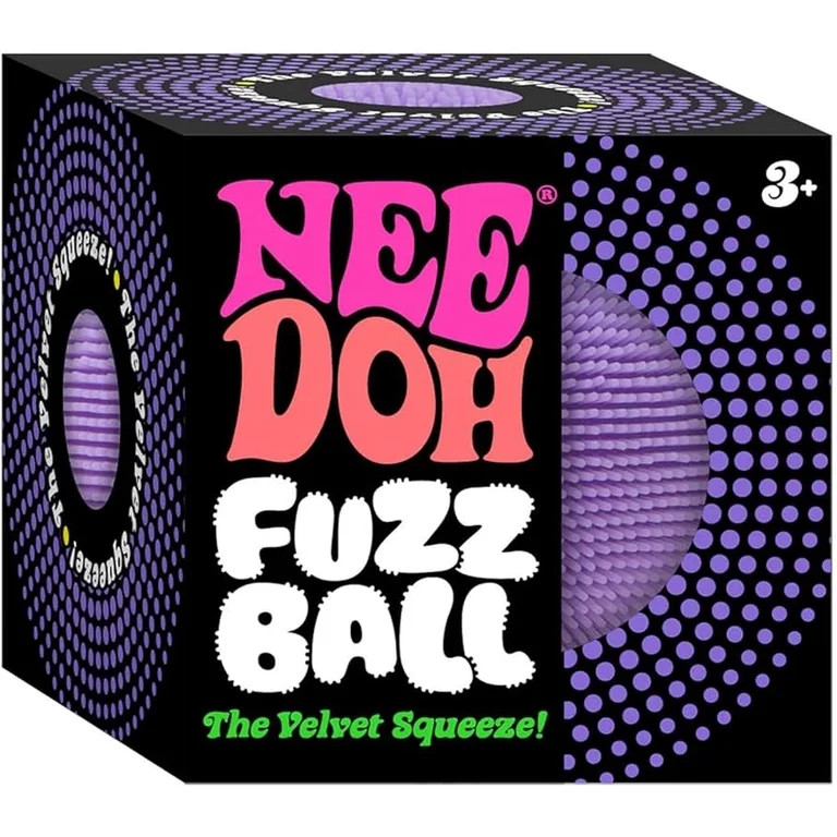 NeeDoh Fuzz Ball Velvet Squeeze - 1 Random Color | Walmart (US)