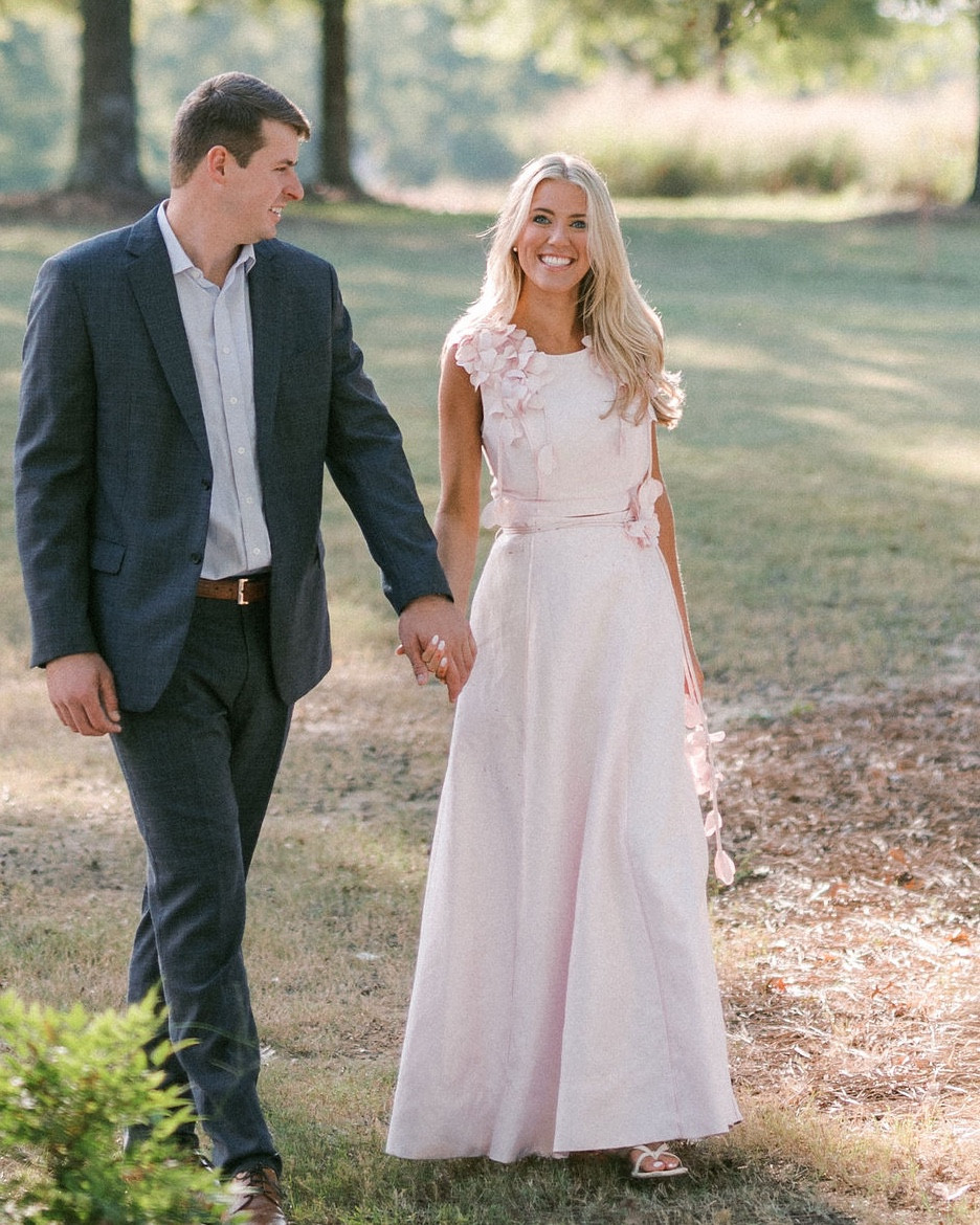 Received so many compliments on my outfit for engagement pictures! The most romantic and feminine set!

#LTKWedding