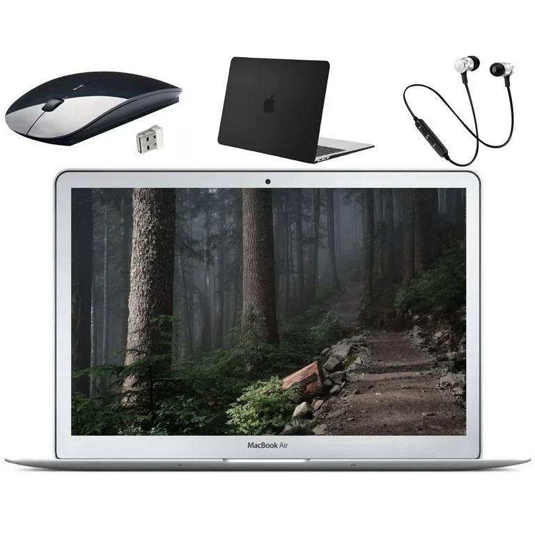 Apple MacBook Air 2017, 13.3-inch, Intel Core i5, 8GB RAM, Mac OS, 128GB SSD, Bundle: Bluetooth H... | Walmart (US)