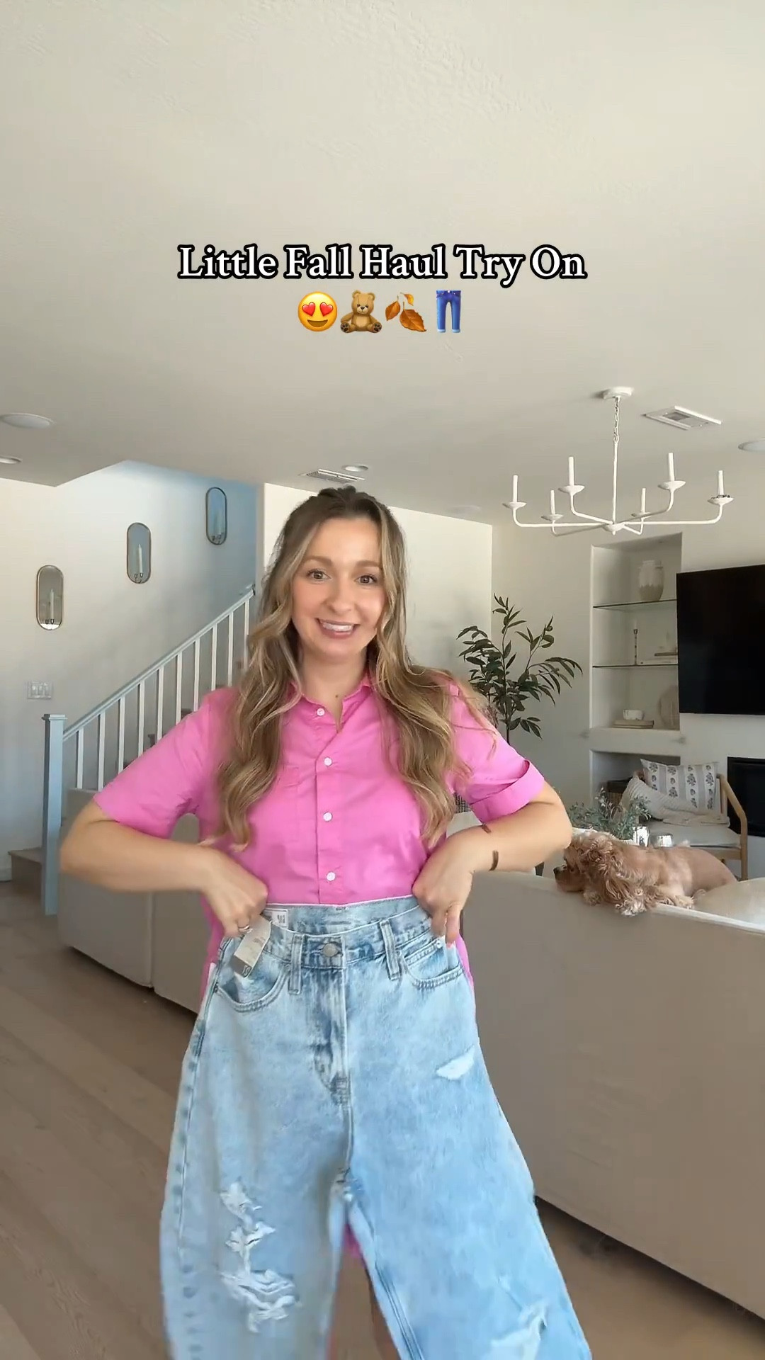 Major sale on my entire Fall try on!! Sharing codes at the bottom of this caption for up to 40% off!!

Wearing size 27 petite length indigo high rise barrel jeans, size xs petite Closeknit jersey baby t shirt in mauvey brown, size 5 matron studded ballet flats, tortoise shell blue light blocking glasses, teddy bear baseball cap in brown 🐻 

Use code: MEMBERLOVE for 30-40% off American Eagle 

Use code: GREAT for an extra 30% off GAP orders 

Fall outfits 
Petite fashion 
Brown outfits
Denim style
Casual style 

#LTKSaleAlert #LTKPetite #LTKStyleTip