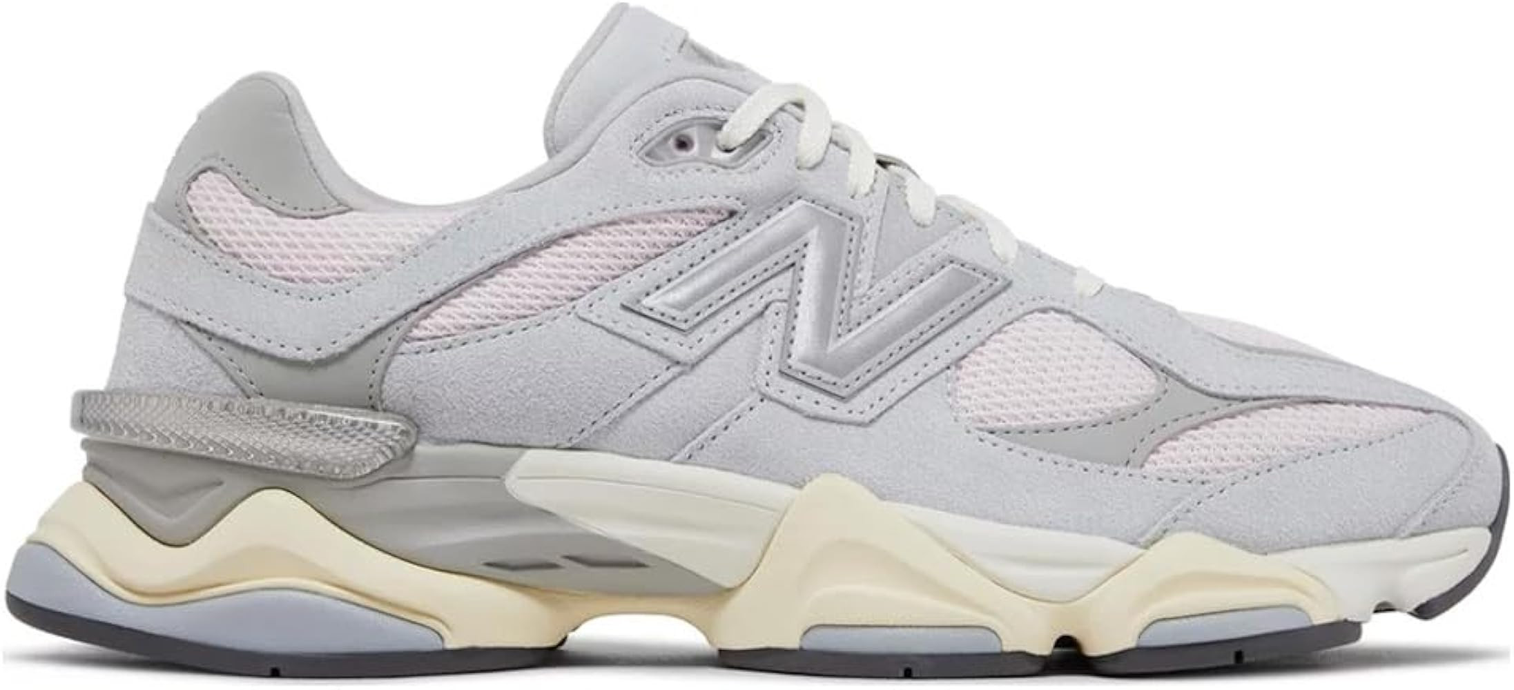 New Balance Women's 9060 Sneakers, Granite/Pink Granite/Silver, 8.5 Medium US | Amazon (US)