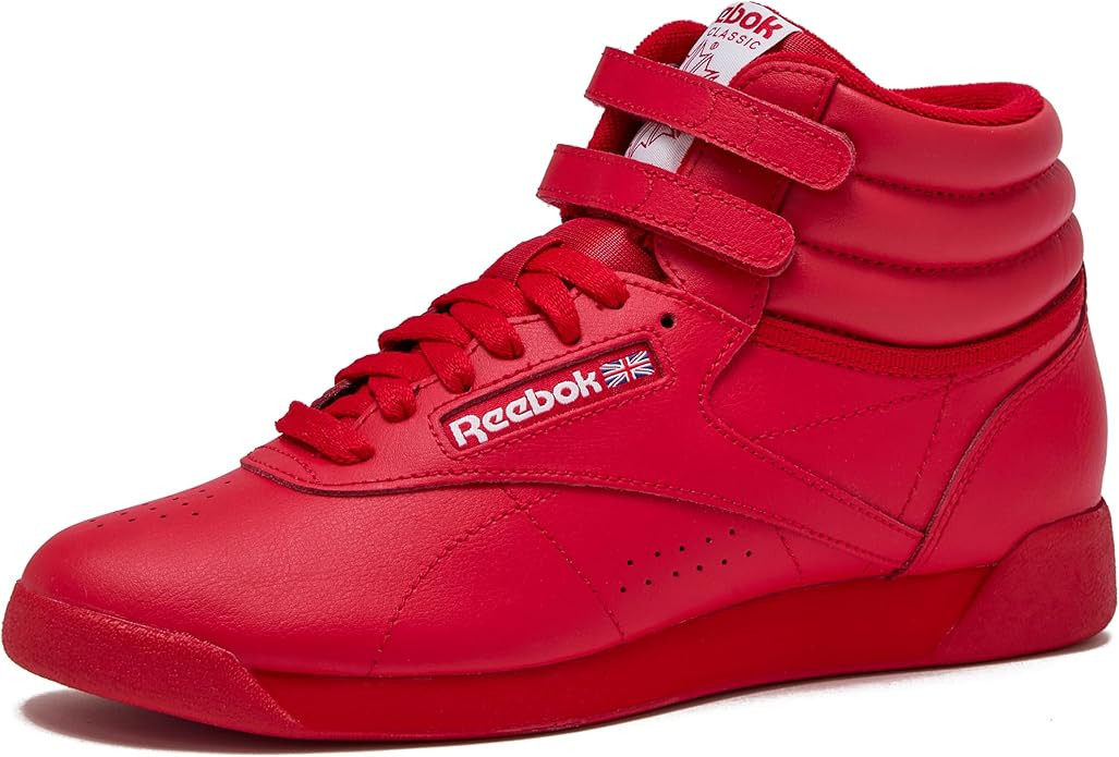 Reebok Women's Freestyle Hi High Top Basketball Sneakers | Amazon (US)