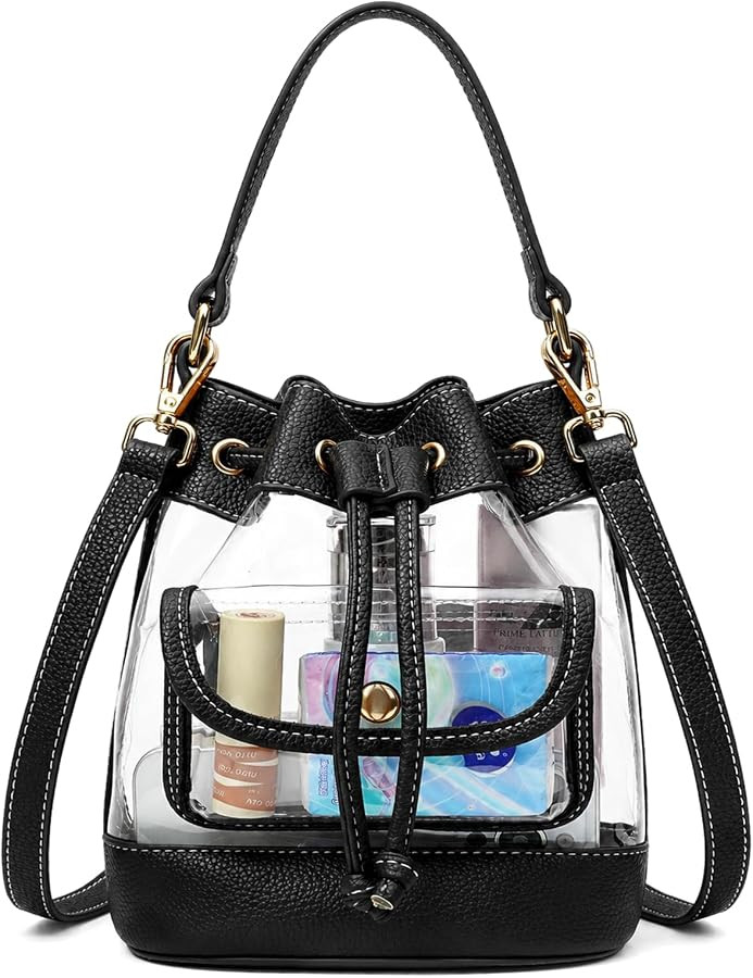 Clear Bag for Stadium Events Small Crossbody Handbags for Women | Amazon (US)