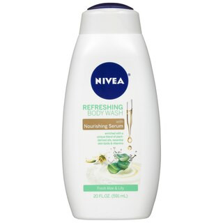 NIVEA Refreshing Body Wash with Nourishing Serum, 20 OZ, Fresh Aloe and Lilly | CVS Health