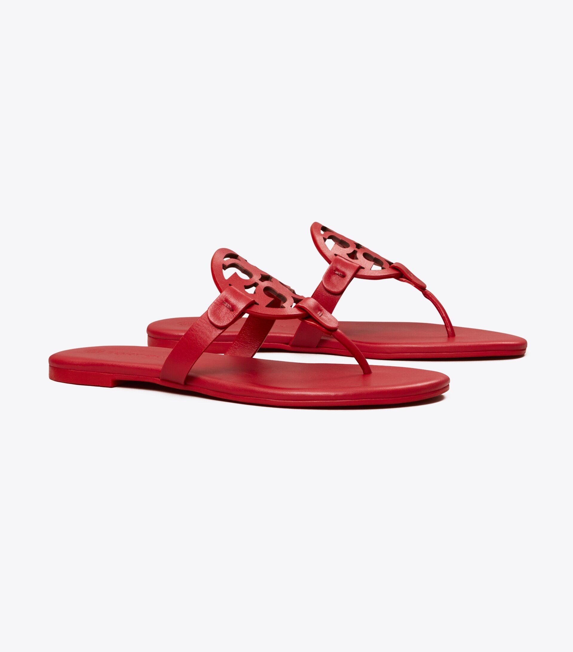 Miller Soft Sandal, Leather, Narrow | Tory Burch (US)