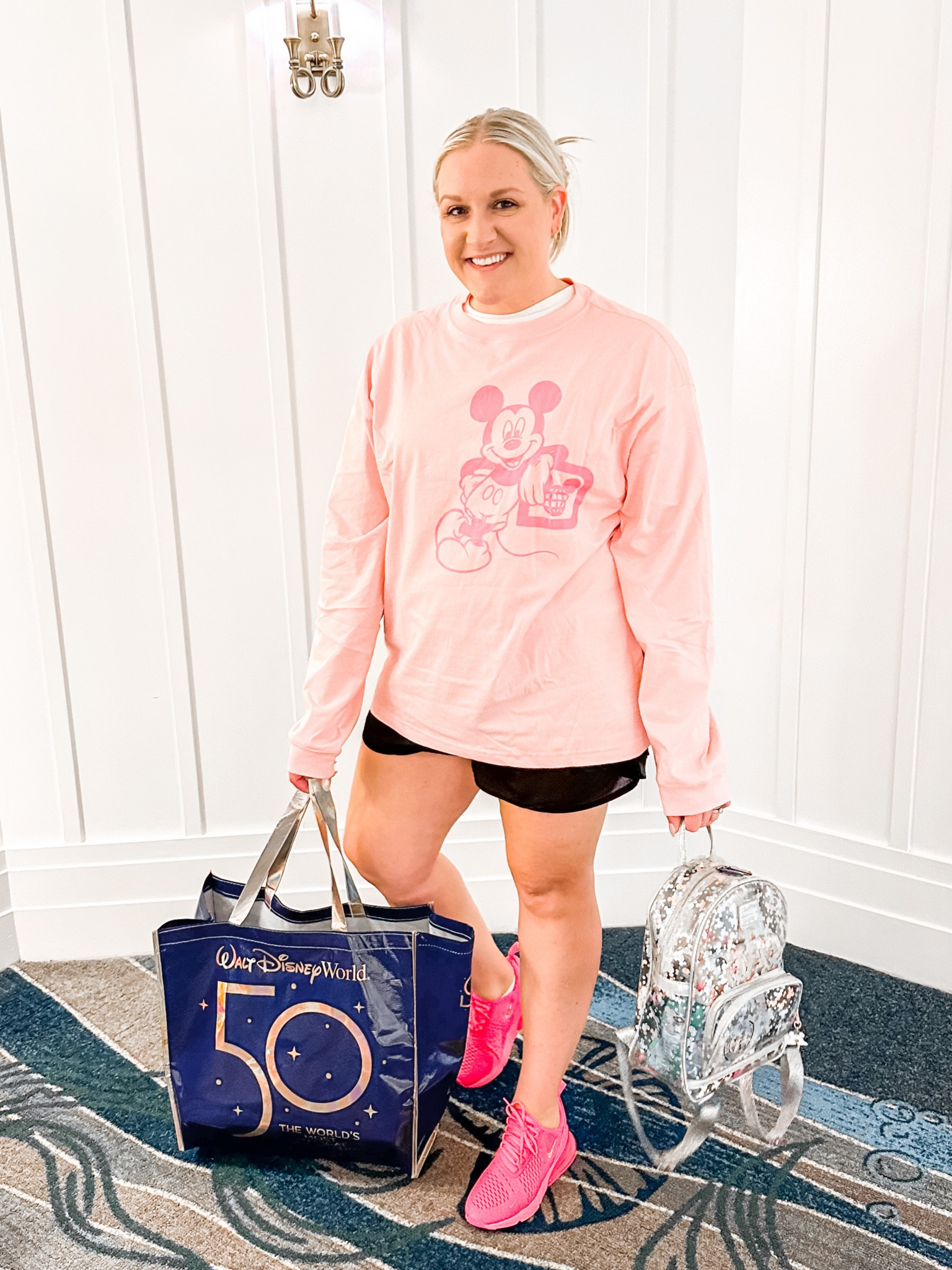 Disney but make it pink! 

#LTKcurves #LTKshoecrush #LTKtravel