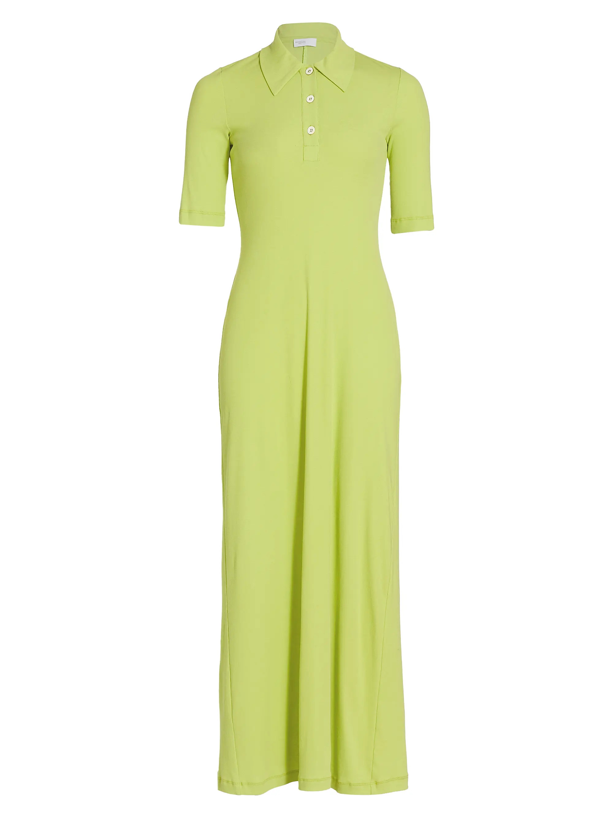 Shop Rosetta Getty Cotton Polo T-Shirt Dress | Saks Fifth Avenue | Saks Fifth Avenue