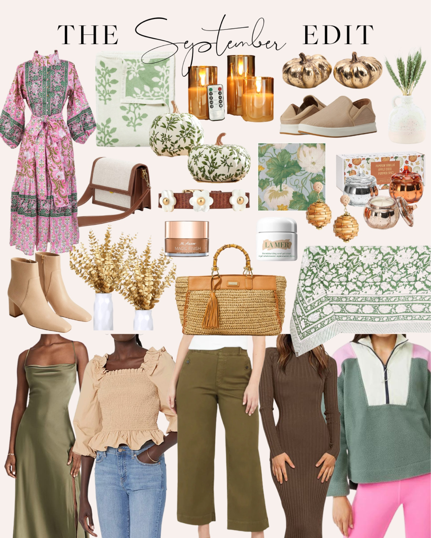 (1/2) Kissing summer goodbye and ushering in fall with cozy textures, soft colors, and autumn decor in the #September Edit 

#FallStyle #TrendingOutfits #FallDecor

#LTKitbag #LTKSeasonal #LTKhome