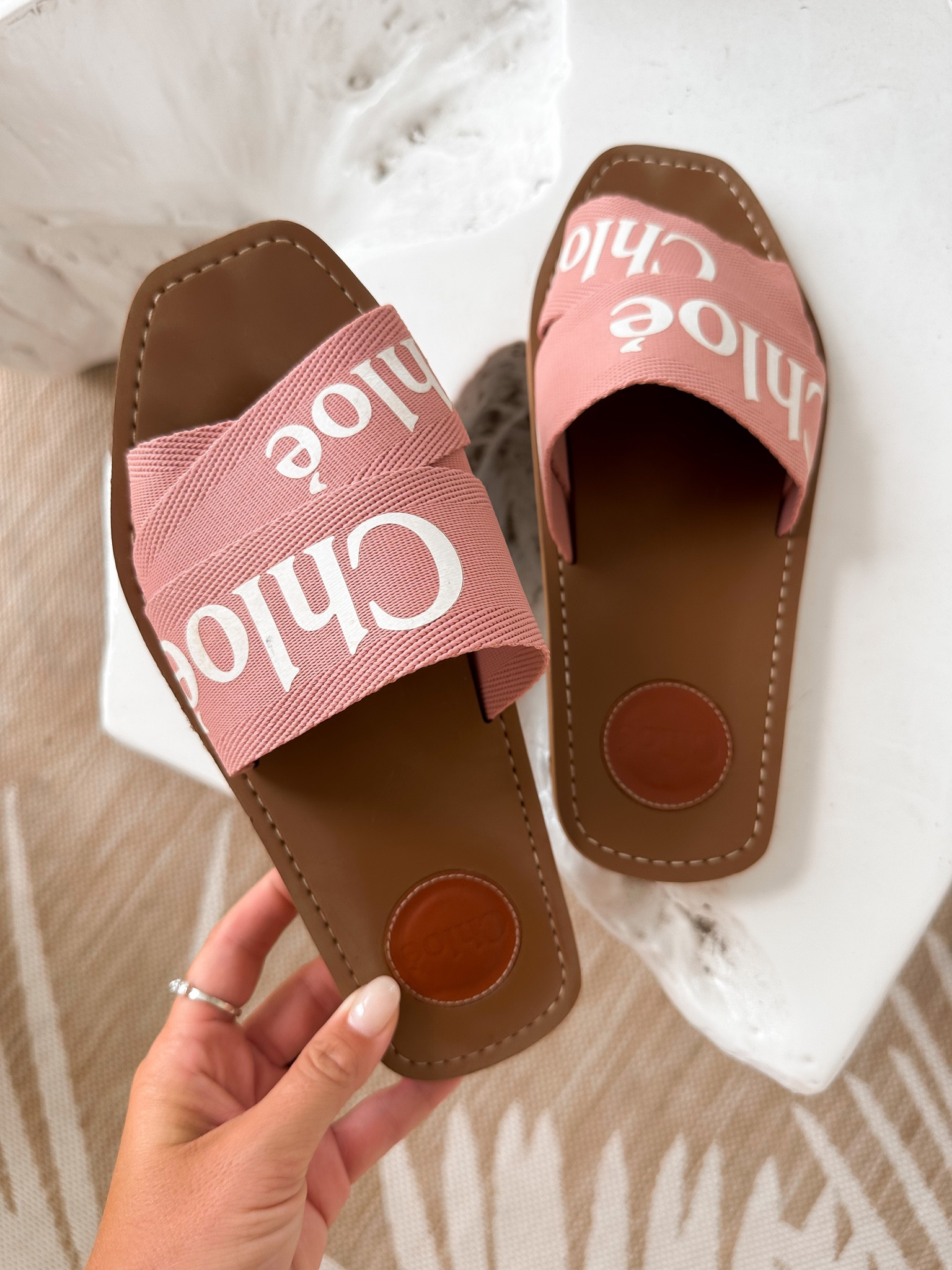 Chloe Sandals - Run TTS 
Perfect transition shoe

#LTKshoecrush