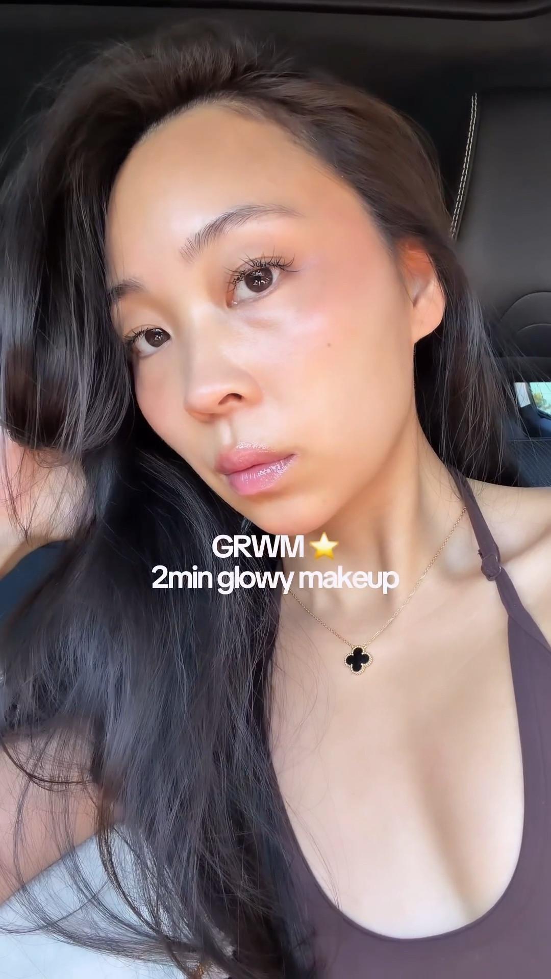 GRWM: 2min glowy summer makeup ✨💗💄

An easy subtle soft glam makeup tutorial for this summer. Featuring a glowy makeup base, flushed blush, and shimmery highlights. 

Clean makeup all the way :)

#LTKgrwm #LTKmorningroutine #LTKBeauty