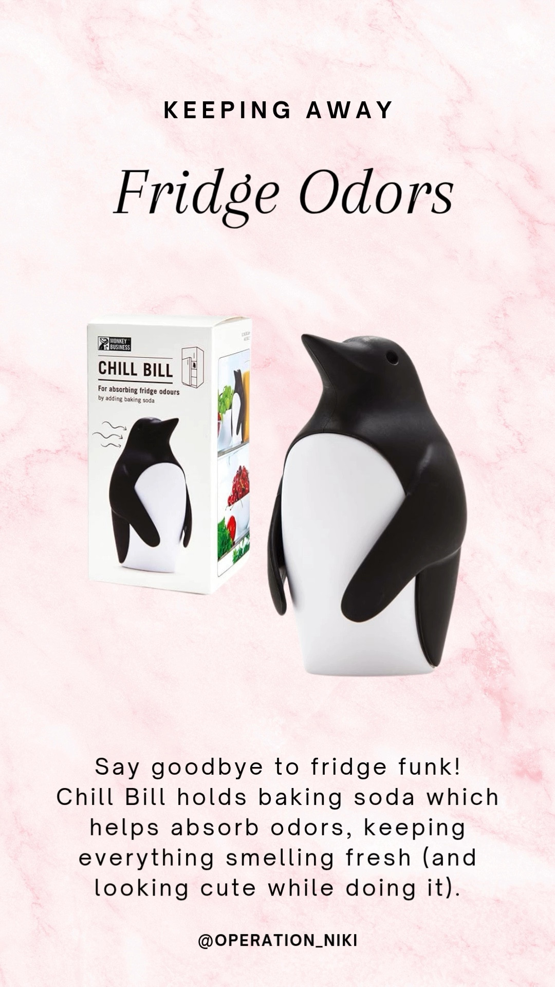 Say goodbye to fridge funk👃✨ Chill Bill stores baking soda to soak up odors and keep your fridge fresh—cute and functional!

#LTKFindsUnder100 #LTKHome #LTKFindsUnder50