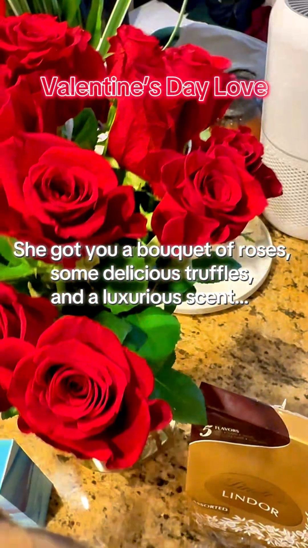 Don’t be sad… Lulah will show you some love this Valentine’s Day! 💕 She got you a bouquet of roses, some delicious truffles, and a luxurious scent from BellaVita that will take your senses to the ocean! 

#LTKSeasonal #LTKValentine #LTKfoodie