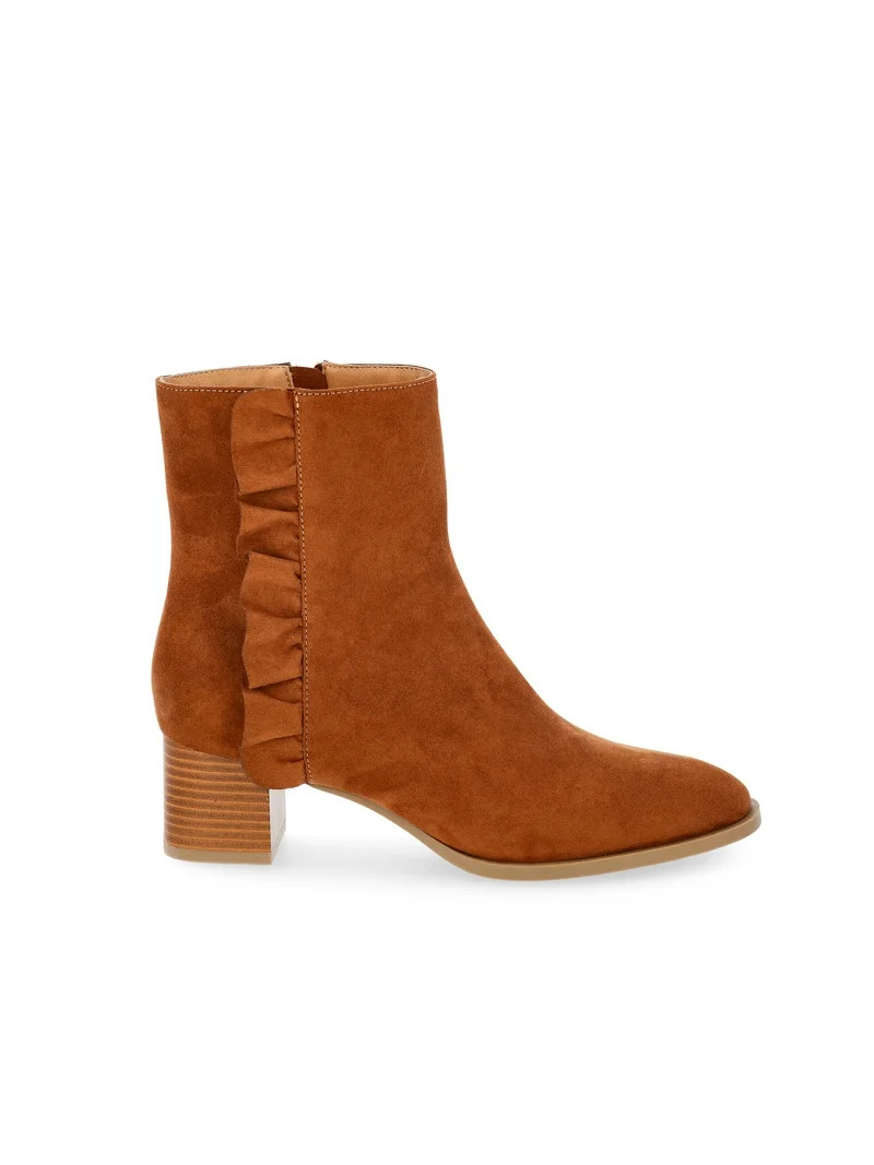 Time and Tru Women's Ruffle Boot | Walmart (US)