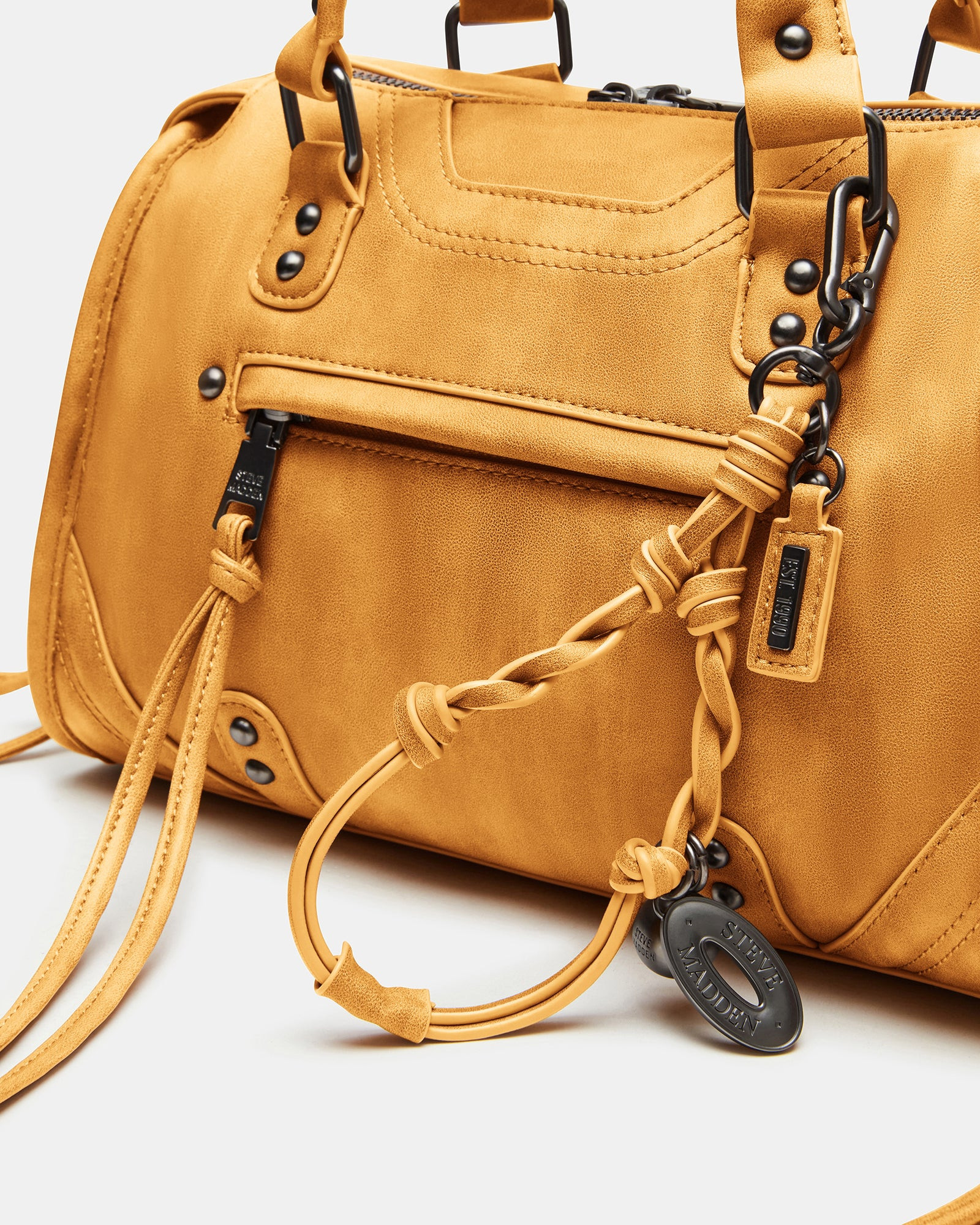 RIGGS Bag Banana Slouchy Top-Handle Crossbody Satchel Handbag | Steve Madden (US)