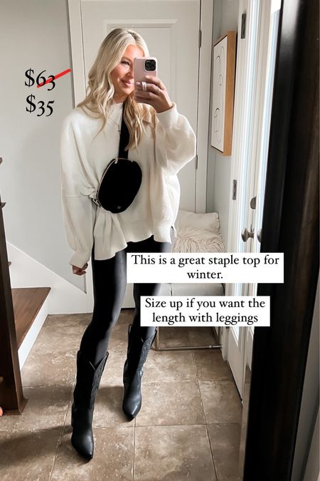 Amazon sweater that fits awesome and is under $40 

#LTKSeasonal #LTKunder50 #LTKstyletip