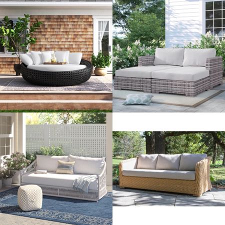 Who wouldn’t love these wicker daybeds and sofas in their backyards? They will transform any backyard to an oasis. #wickerdaybed #wicketsofa

#LTKhome #LTKsalealert #LTKSeasonal