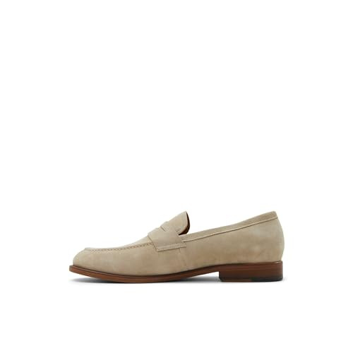 Brooks Brothers Men's Greenwich Penny Loafer, Medium Beige, 9 | Amazon (US)