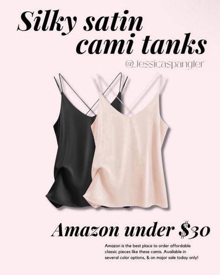 Satin Cami Tanks Amazon 

#fallfavorites #LTKbacktoschool #fallfashion #vacationdresses #resortdresses #resortwear #resortfashion #summerfashion #summerstyle #LTKseasonal #rustichomedecor #liketkit #highheels #Itkhome #Itkgifts #Itkgiftguides #springtops #summertops #Itksalealert
#LTKRefresh #fedorahats #bodycondresses #sweaterdresses #bodysuits #miniskirts #midiskirts #longskirts #minidresses #mididresses #shortskirts #shortdresses #maxiskirts #maxidresses #watches #backpacks #camis #croppedcamis #croppedtops #highwaistedshorts #highwaistedskirts #momjeans #momshorts #capris #overalls #overallshorts #distressesshorts #distressedieans #whiteshorts #contemporary #leggings #blackleggings #bralettes #lacebralettes #clutches #crossbodybags #competition #beachbag #halloweendecor #totebag #luggage #carryon #blazers #airpodcase #iphonecase #shacket #jacket #sale #under50 #under100 #under40 #workwear #ootd #bohochic #bohodecor #bohofashion #bohemian #contemporarystyle #modern #bohohome #modernhome #homedecor #amazonfinds #nordstrom #bestofbeauty #beautymusthaves #beautyfavorites #hairaccessories #fragrance #candles #perfume #jewelry #earrings #studearrings #hoopearrings #simplestyle #aestheticstyle #designerdupes #luxurystyle #bohofall #strawbags #strawhats #kitchenfinds #amazonfavorites #bohodecor #aesthetics #blushpink #goldjewelry #stackingrings #toryburch #comfystyle #easyfashion #vacationstyle #goldrings #fallinspo #lipliner #lipplumper #lipstick #lipgloss #makeup #blazers #LTKU #primeday #StyleYouCanTrust #giftguide #LTKRefresh #LTKSale
#LTKHalloween #LTKFall #fall #falloutfits #backtoschool #backtowork #LTKGiftGuide #amazonfashion #traveloutfit #familyphotos #liketkit #trendyfashion #fallwardrobe #winterfashion #christmas #holidayfavorites #LTKseasonal #LTKHalloween #boots #gifts #aestheticstyle #comfystyle #cozystyle #LTKcyberweek #LTKCon #throwblankets #throwpillows #ootd #LTKcyberweek #LTKSale #StyledContent #countryconcert #taylorswifterastour #ootd #LTKxNSale
#Itksalealert #YPB #abercrombie #abercrombie&fitch #ypbfitness #a&fsale #activewear

#LTKFindsUnder50 #LTKWorkwear #LTKStyleTip