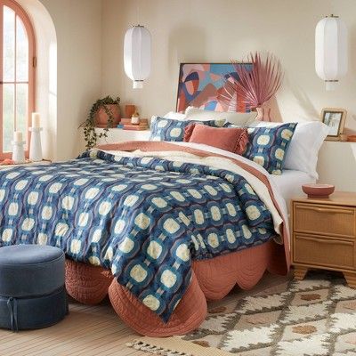 Zanobi Bed in a Bag Comforter & Sheets Set Chain Print - Opalhouse™ designed with Jungalow™ | Target
