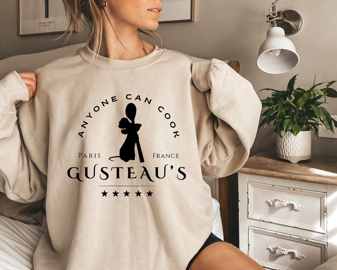 Anyone Can Cook Sweatshirt Ratatouille Shirt Disney Remy - Etsy | Etsy (US)