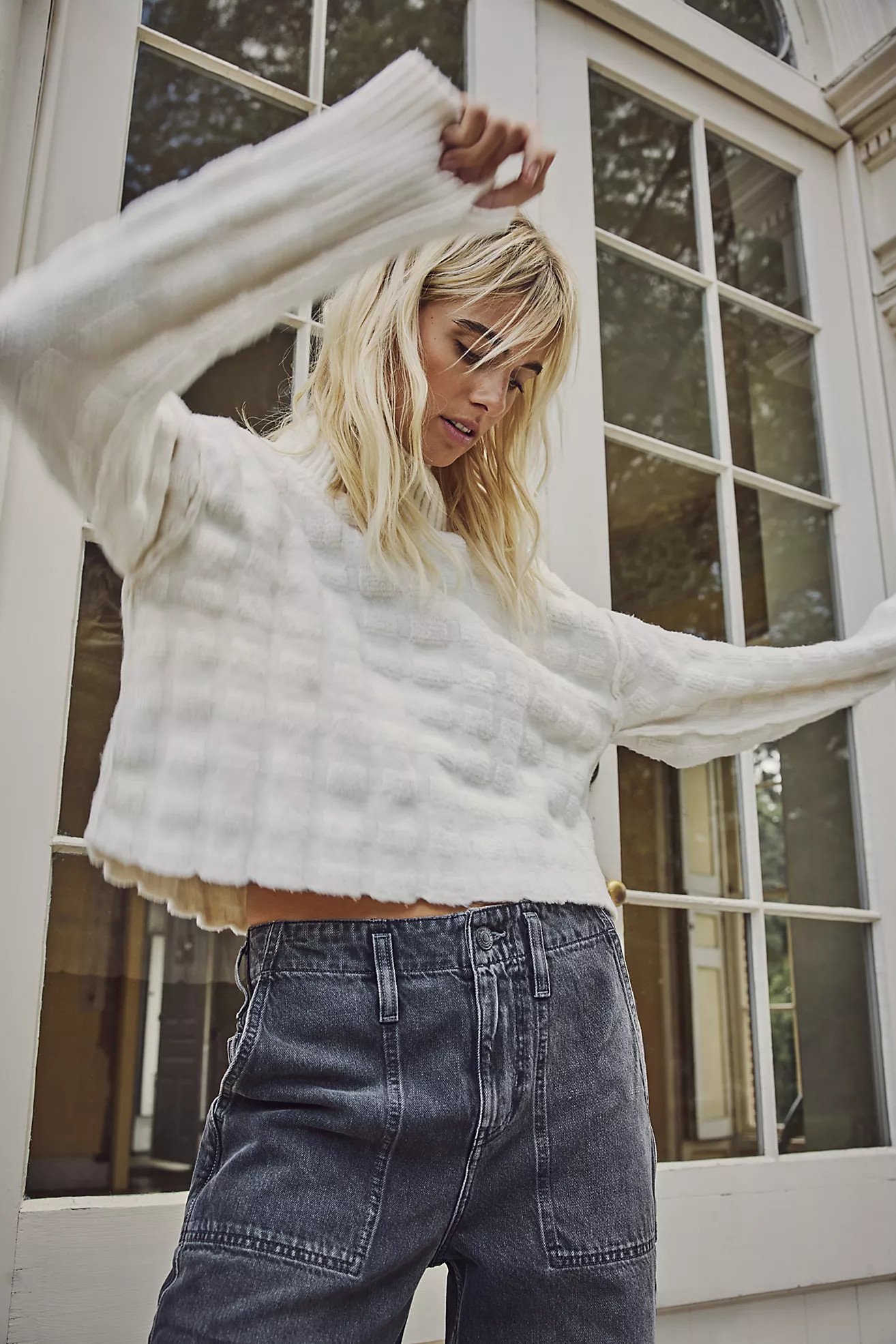 Care FP Soul Searcher Mock Neck Sweater | Free People (Global - UK&FR Excluded)