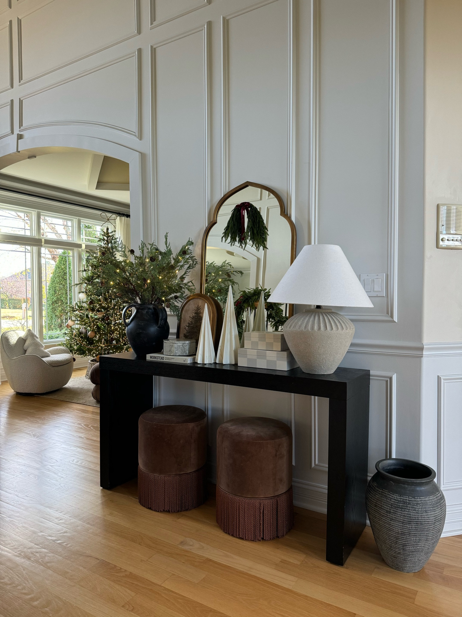 Our entryway table is styled for the holidays! I love how it turned out! 

#LTKCyberWeek #LTKHoliday #LTKHome