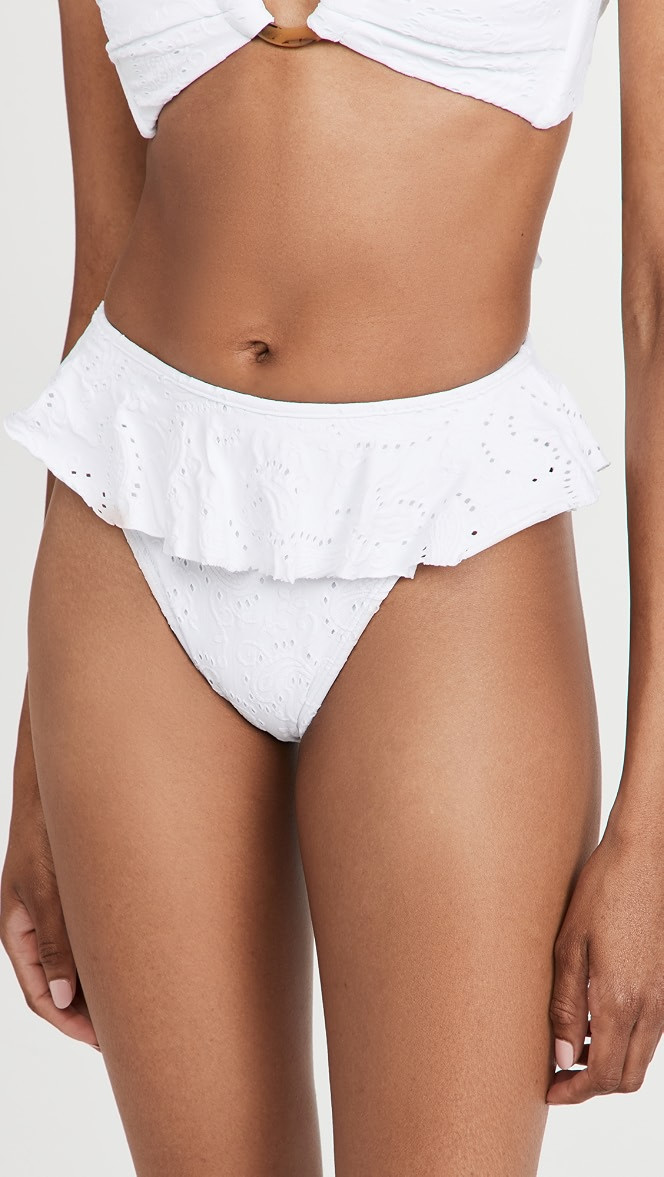 Tamarindo Ruffle Bikini Bottoms | Shopbop