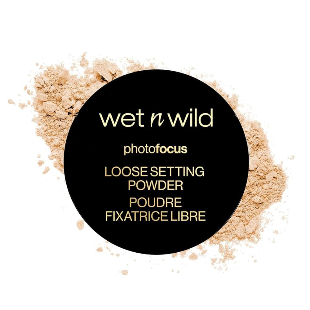 wet n wild Photo Focus Loose Baking Setting Powder, Highlighter Makeup, Suitable for All Skin Ton... | Amazon (US)