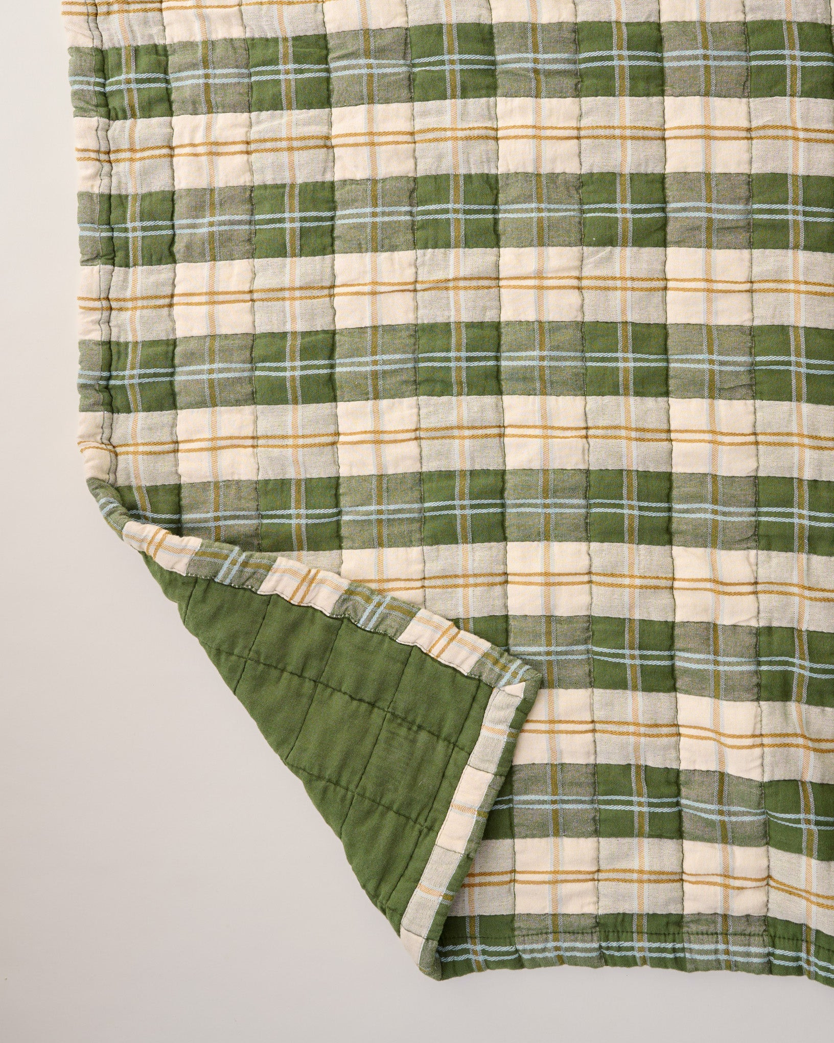Everett Plaid Quilt | Magnolia