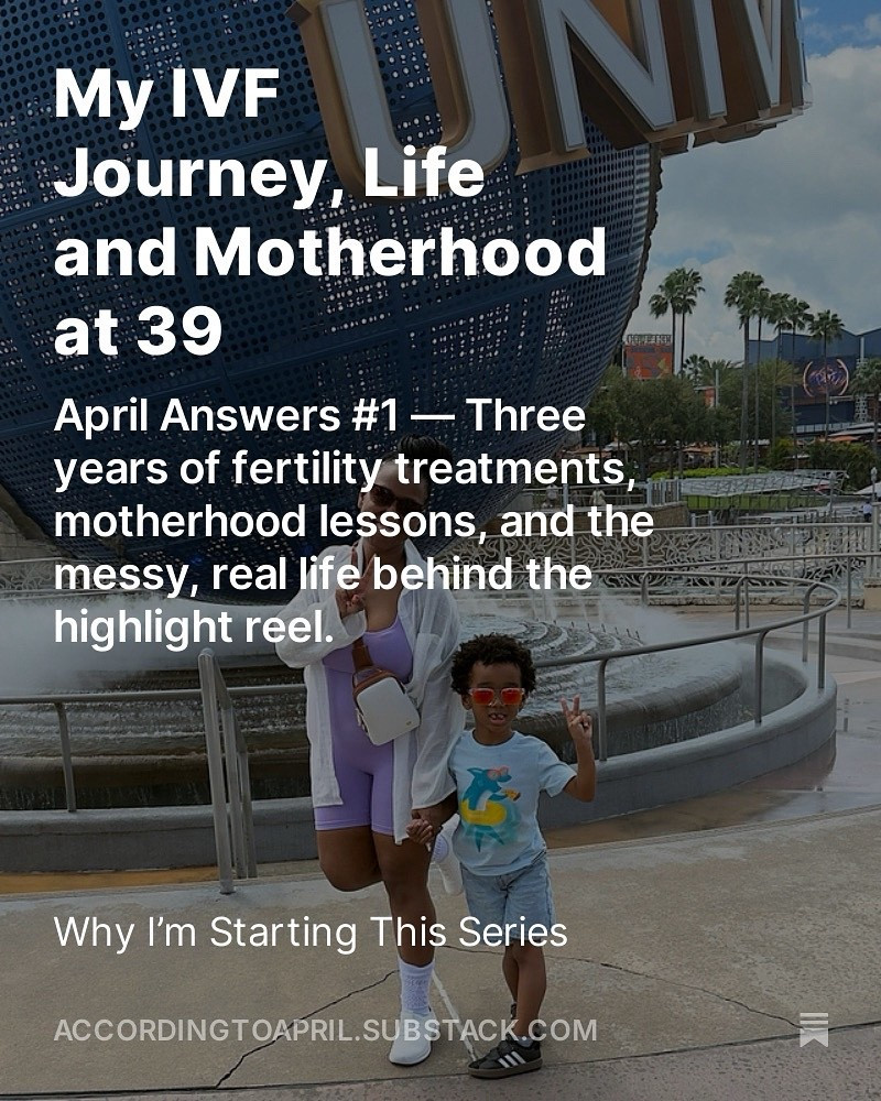 I never thought I’d be navigating IVF, motherhood, moving, and turning 40 all at once. 😅 In this first April Answers, I’m finally sharing what’s happening behind the scenes. It’s messy, real, and might be exactly what another mom needs to hear today.
