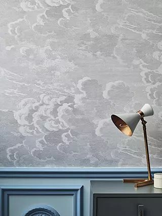 Cole & Son Nuvolette Wallpaper, 114/28055 | John Lewis (UK)