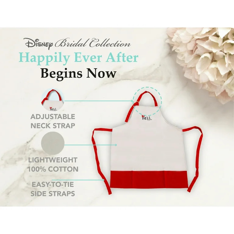 Disney Cotton Apron, 2pk - Durable yet Light Weight Kitchen Apron to Wear While Baking, Cooking, ... | Walmart (US)