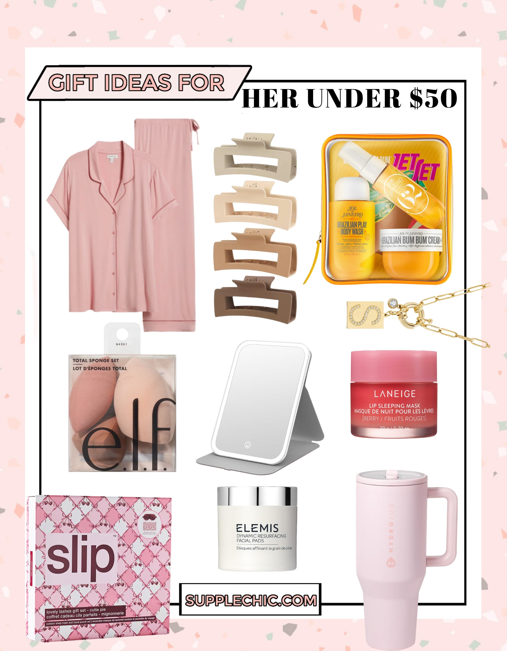 Struggling to find thoughtful gifts that don’t break the bank? I rounded up 7 cute, budget-friendly gift ideas under $50 that are perfect for her #HolidayGifts #GiftsForHer #BudgetFriendly #GiftGuide #ChristmasShopping #AffordableLuxury #Under50Gifts #HolidayStyle #StockingStuffers #GiftIdeas 

 #LTKGiftGuide #LTKHoliday #LTKFindsUnder100