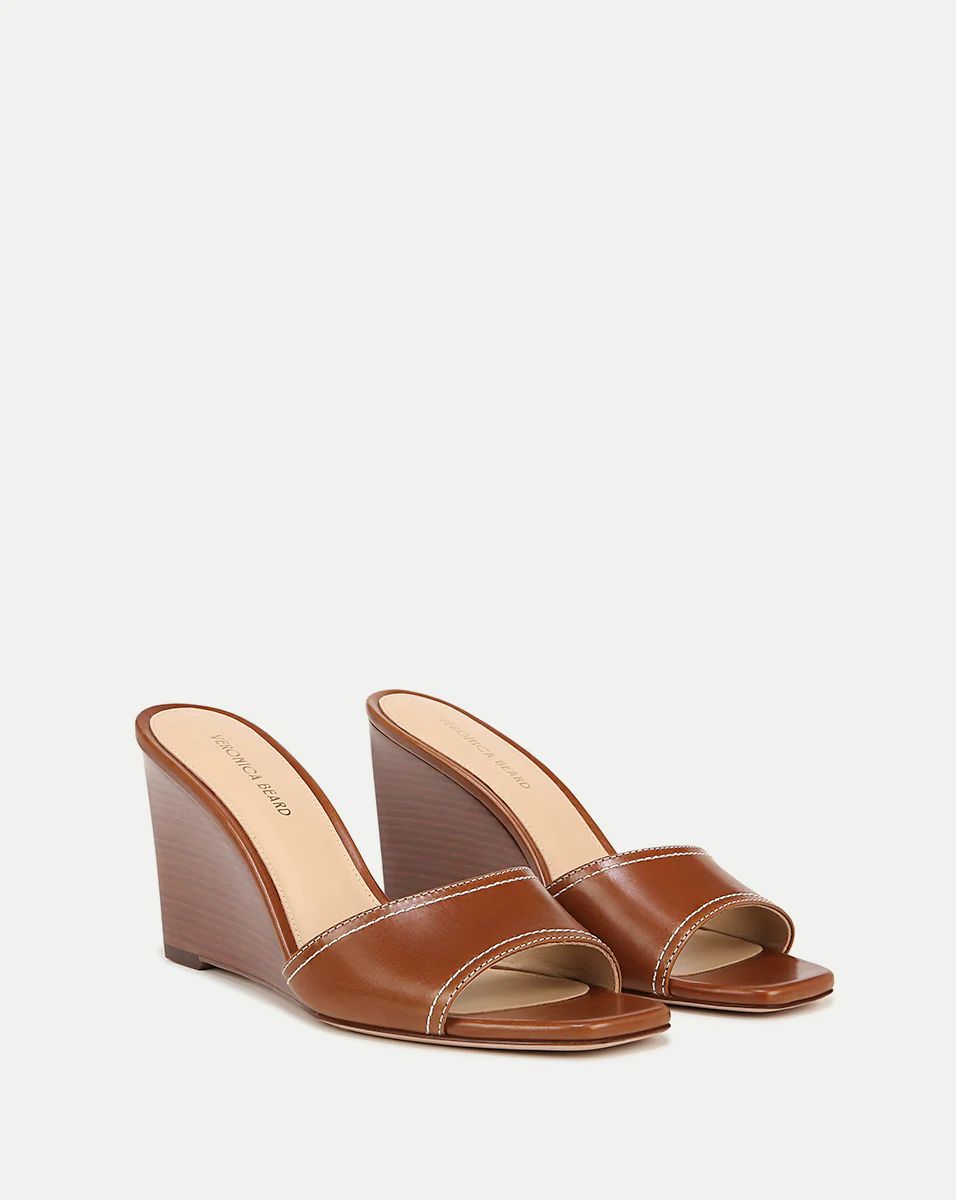 Ellen Wedge Sandal | Veronica Beard