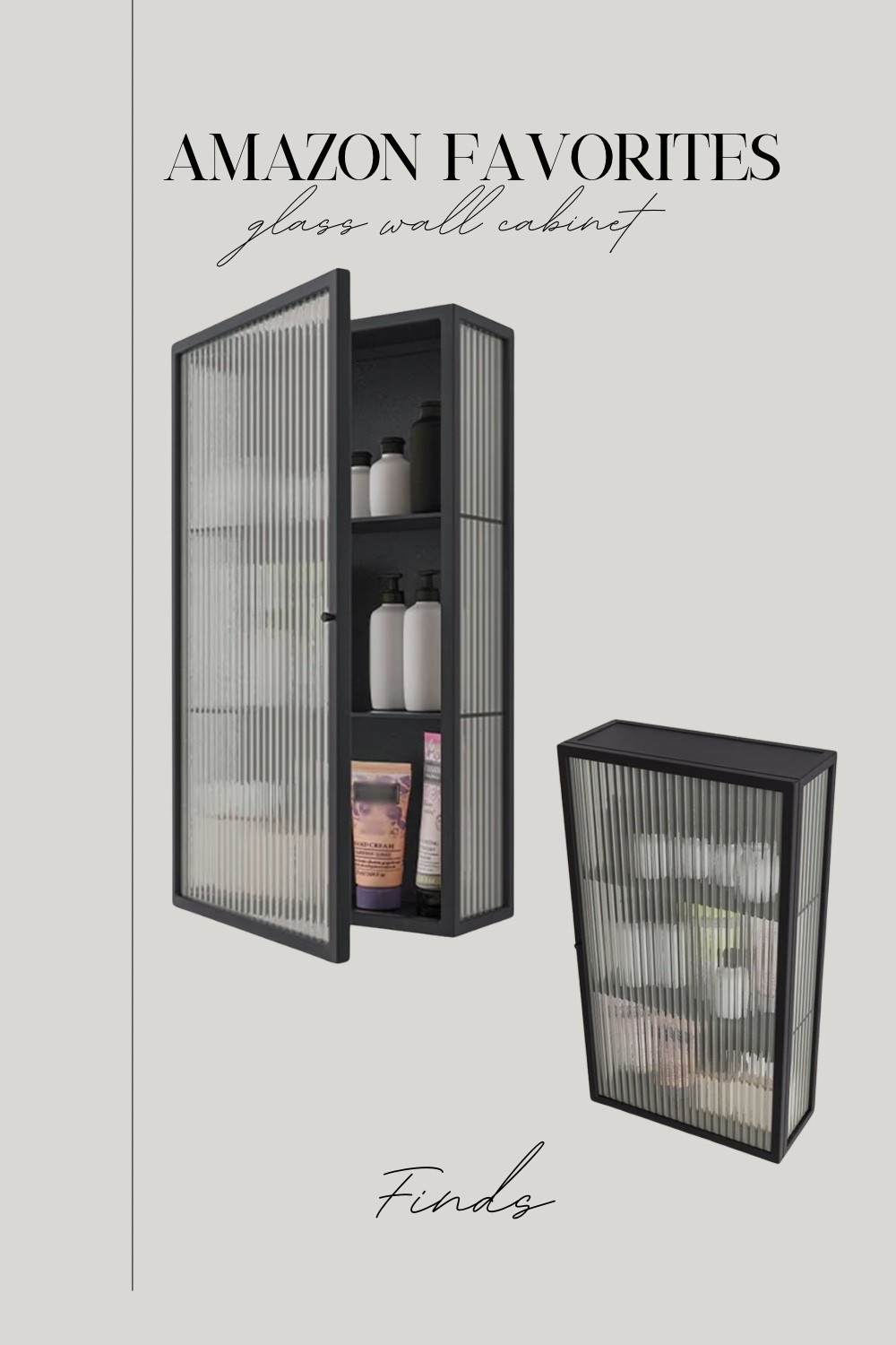 Beauty products cabinet 🤍

#LTKHome