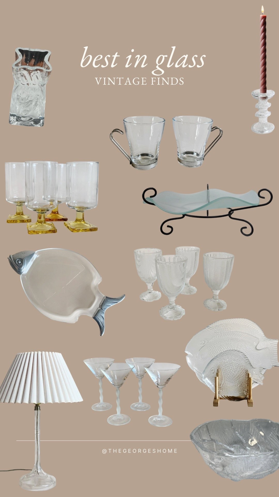 Vintage glass finds that give that layered, heirloom feel

#LTKHome #LTKFindsUnder100 #LTKSeasonal
